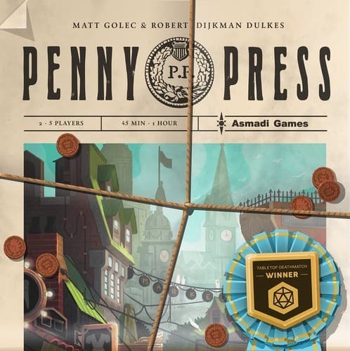 Boîte du jeu : Penny Press