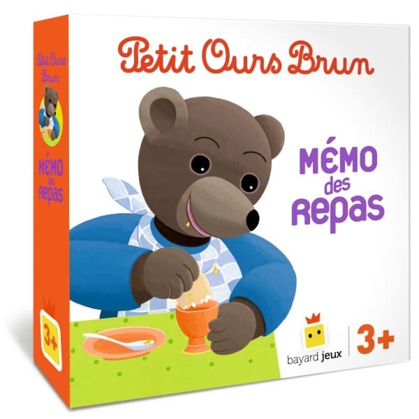 Boîte du jeu : Petit Ours Brun - Mémo des repas
