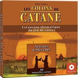 Boîte du jeu : Les Colons de Catane : Artistes & Mécènes