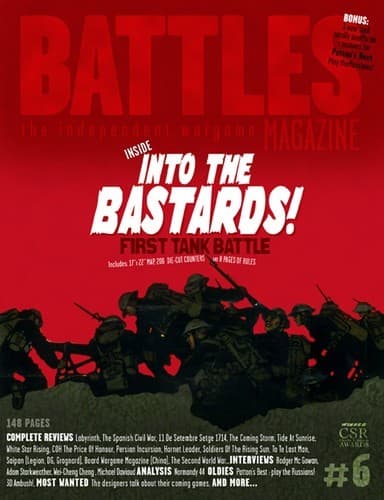 Boîte du jeu : Into the bastards! First  tank battle