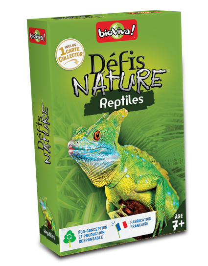 Boîte du jeu : Défis Nature Reptiles