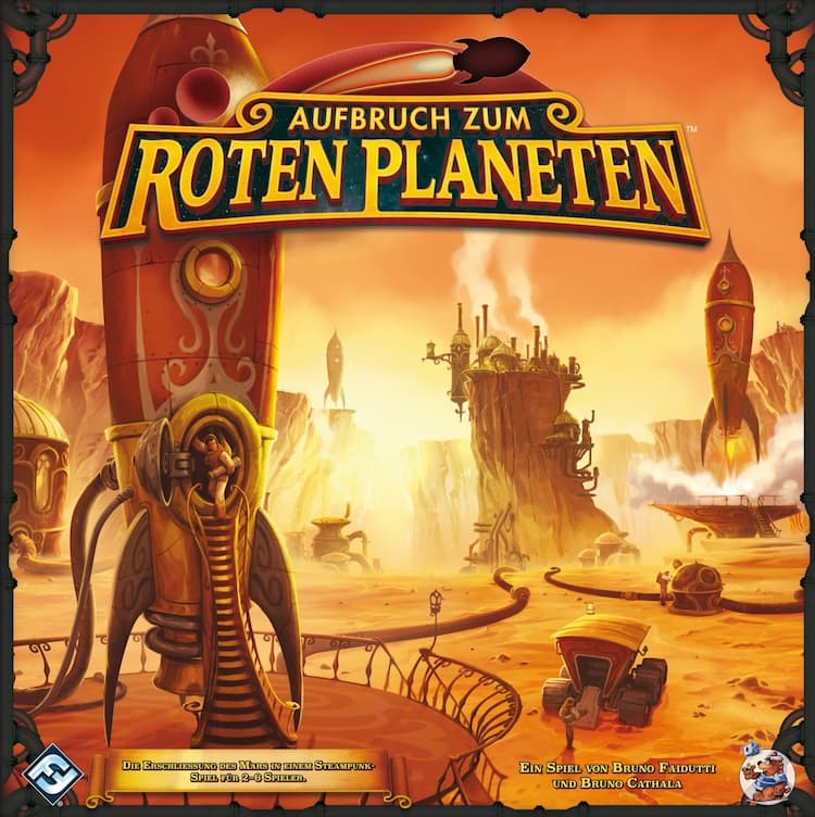 Boîte du jeu : Aufbruch zum Roten Planeten