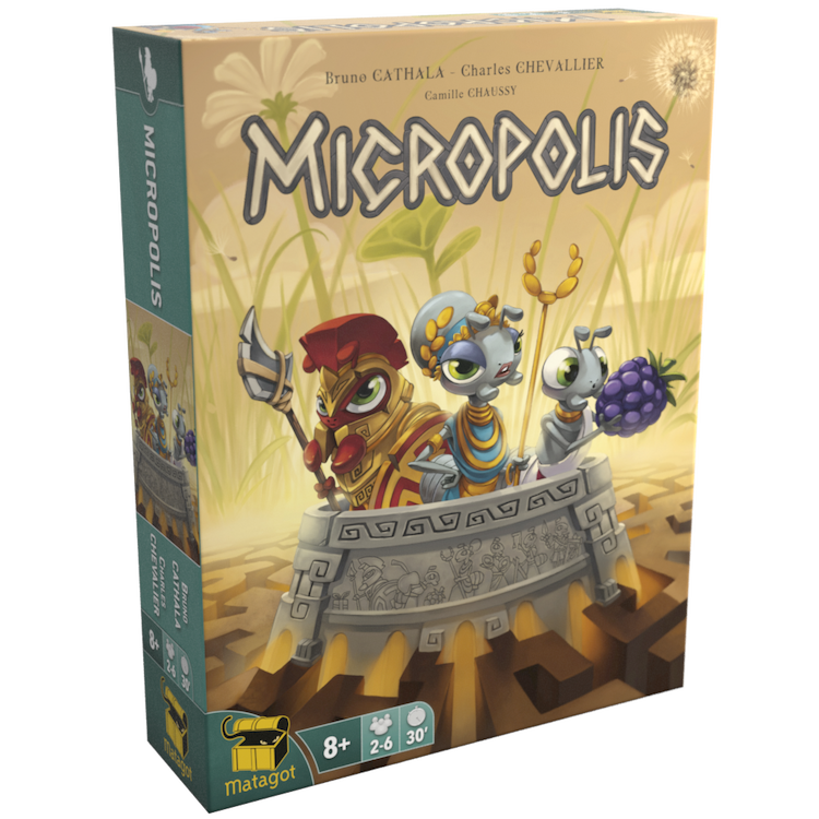 Boîte du jeu : Micropolis
