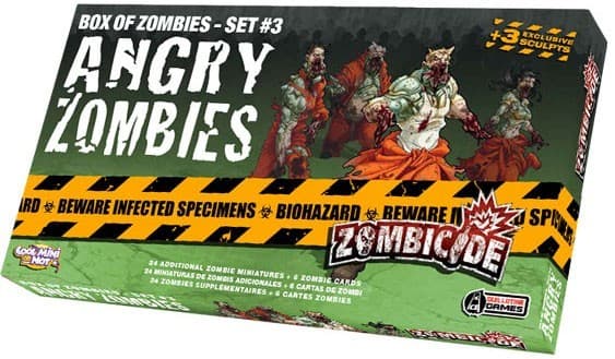 Boîte du jeu : Zombicide : Angry Zombies