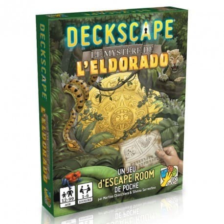 Boîte du jeu : Deckscape - Le Mystère de L'Eldorado