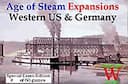 boîte du jeu : Age of Steam Expansion : Western US & Germany