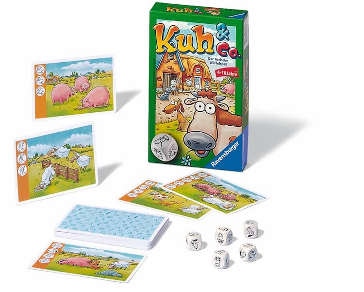 Boîte du jeu : Kuh & Co.