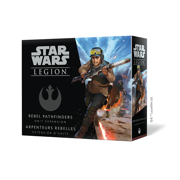 Boîte du jeu : Star Wars Légion : Arpenteur Rebelle