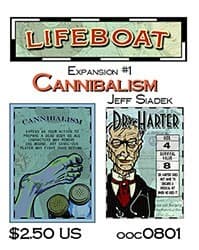 Boîte du jeu : Les Naufragés du Titanic : Cannibalisme