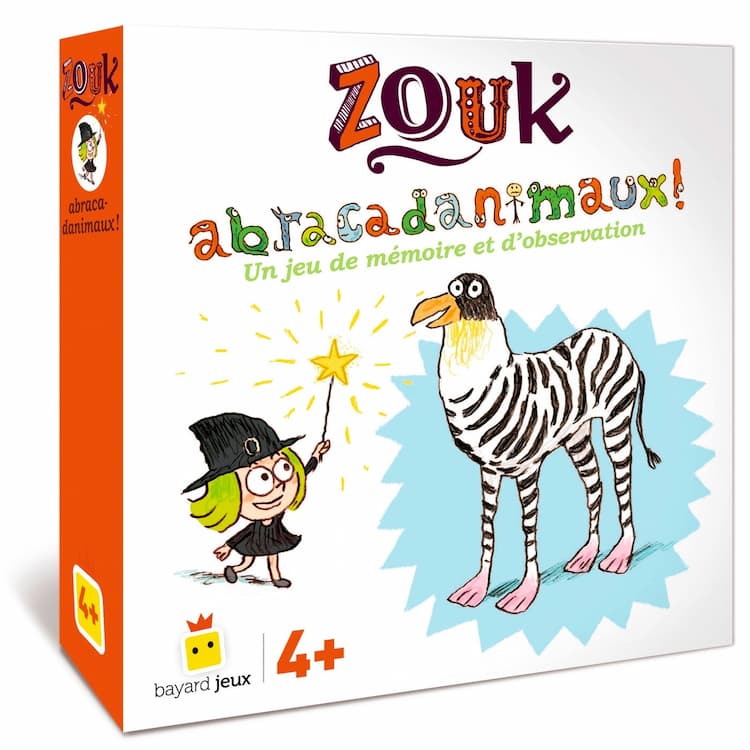 Boîte du jeu : Zouk - Abracadanimaux