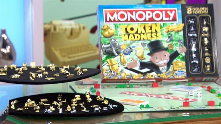 Boîte du jeu : Monopoly pions en folie