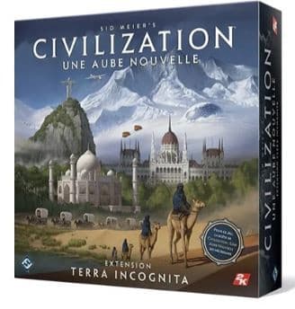 Boîte du jeu : Sid Meier’s Civilization : Une Aube Nouvelle - Terra Incognita extension
