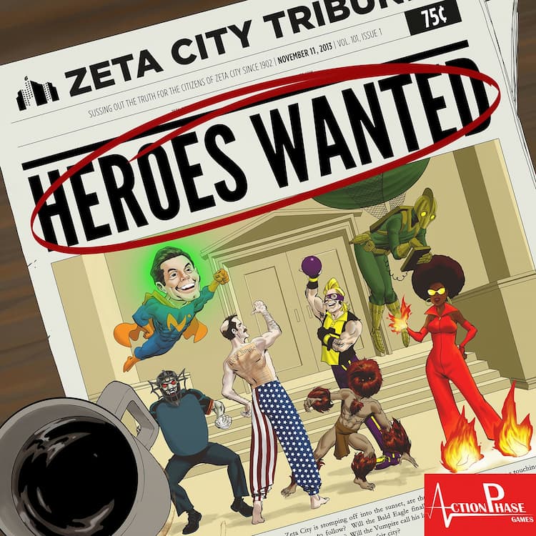 Boîte du jeu : Heroes Wanted