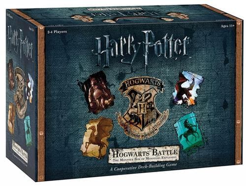 Boîte du jeu : Harry Potter: Bataille à Poudlard - La Monstrueuse Boîte des Monstres