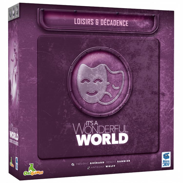 Boîte du jeu : It's a Wonderful World - Extension Loisirs et Décadence