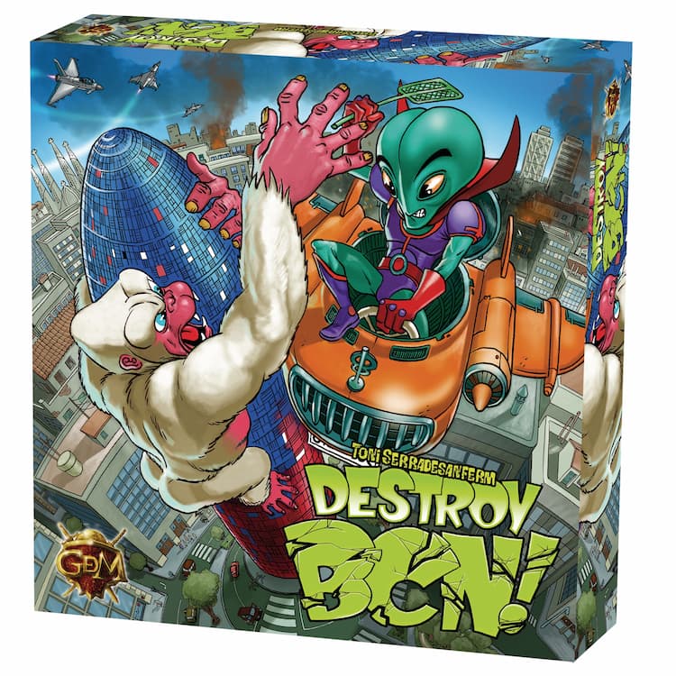 Boîte du jeu : Destroy BCN!