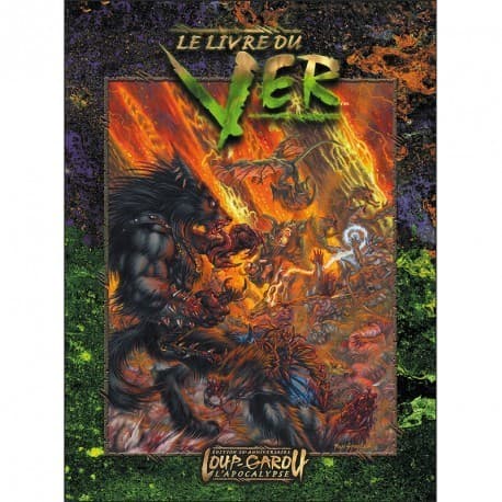 Boîte du jeu : Loup-Garou L'Apocalypse 20ème Anniversaire : Livre du Ver