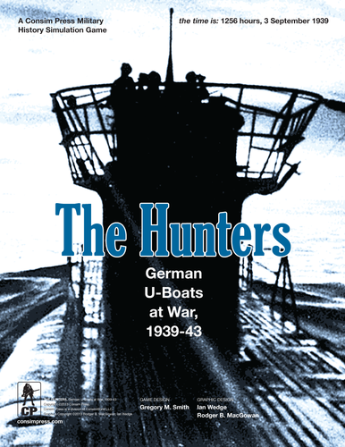Boîte du jeu : The Hunters : German U-Boats at War, 1939-43