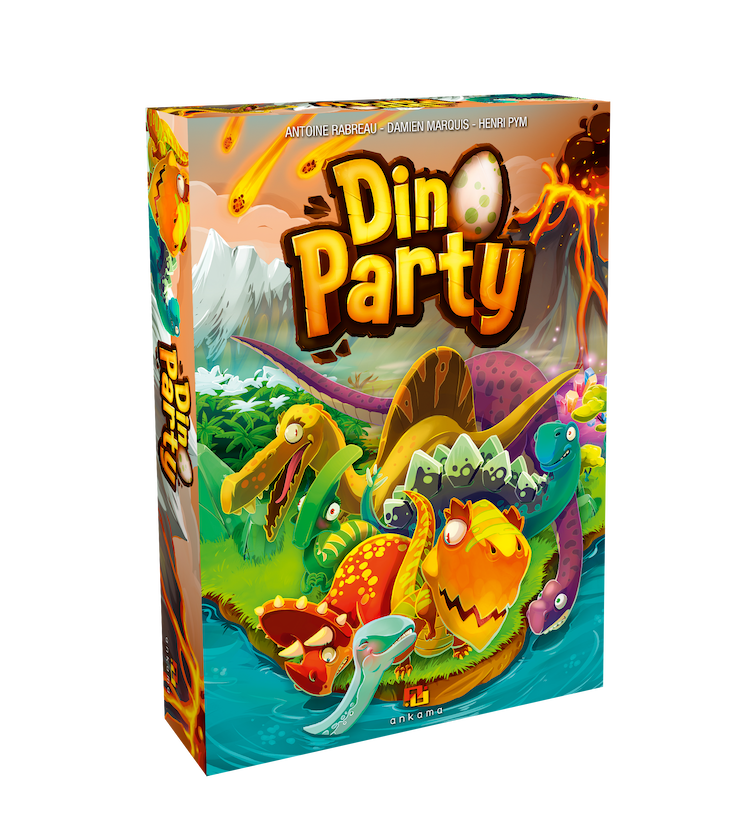 Boîte du jeu : Dino Party