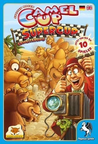 Boîte du jeu : Camel Up : Supercup (Allemand - Anglais)