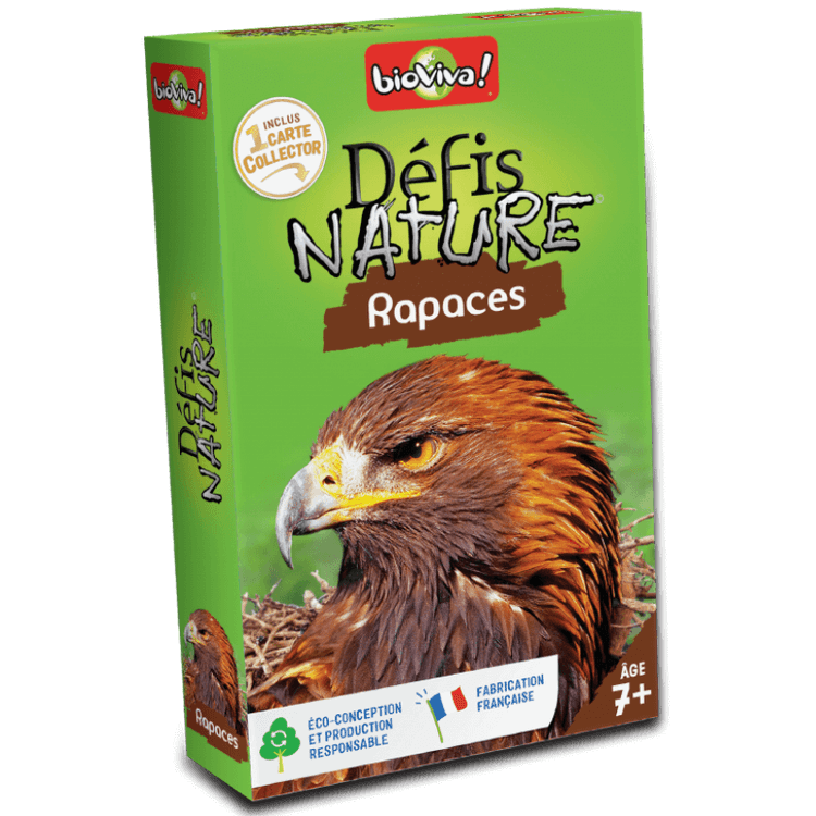 Boîte du jeu : Défis Nature Rapaces
