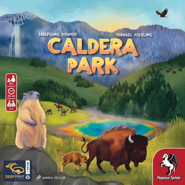 Boîte du jeu : Caldera Park