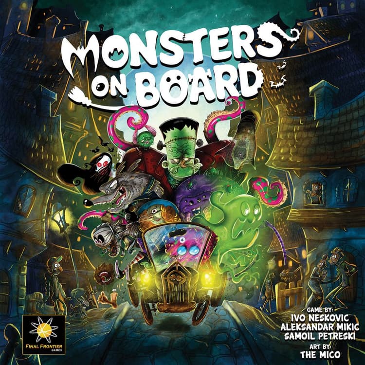 Boîte du jeu : Monsters on Board