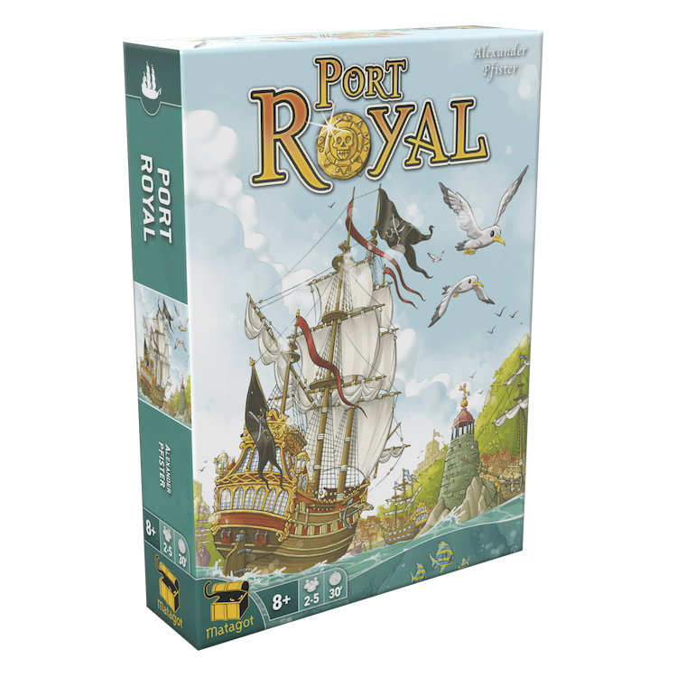 Boîte du jeu : PORT ROYAL