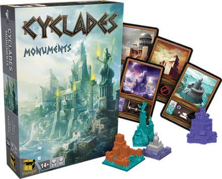 Boîte du jeu : Cyclades : Monuments