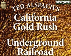 Boîte du jeu : Age of Steam Expansion : California Gold Rush - Underground Railroad