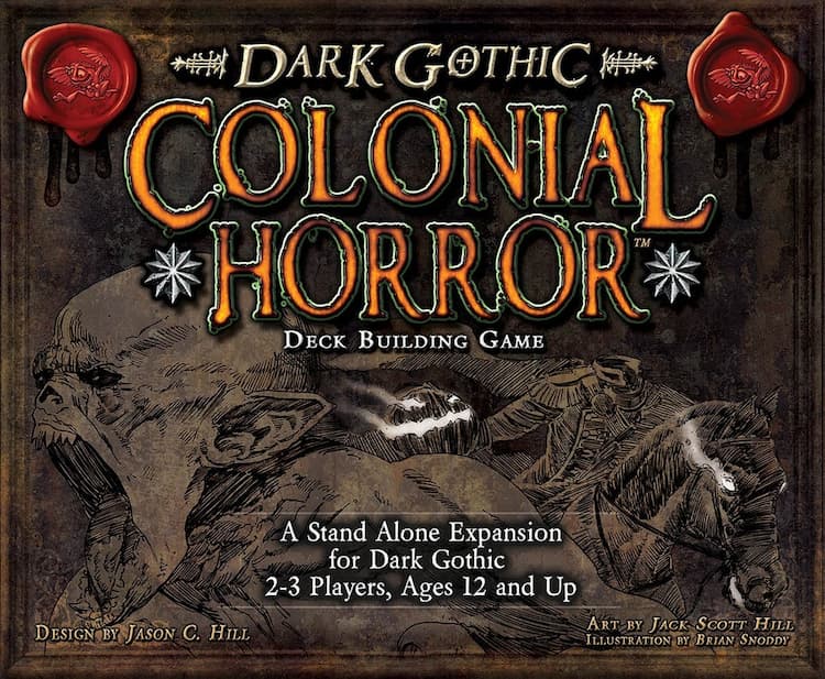 Boîte du jeu : Dark Gothic: Colonial Horror