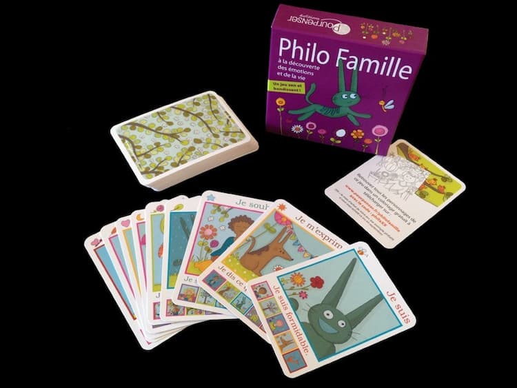 Boîte du jeu : Philo Famille