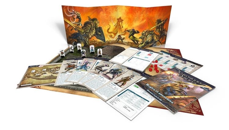 Boîte du jeu : Chroniques Oubliées - Initiation au jeu d'aventures