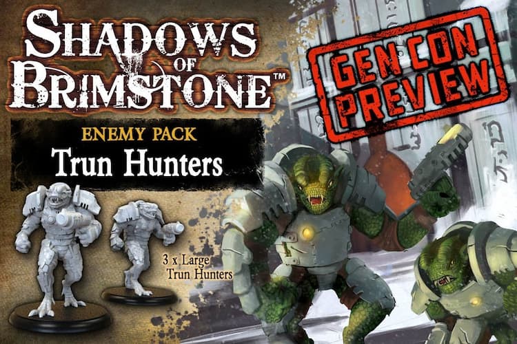 Boîte du jeu : Shadows of Brimstone - Trun Hunters GenCon Preview