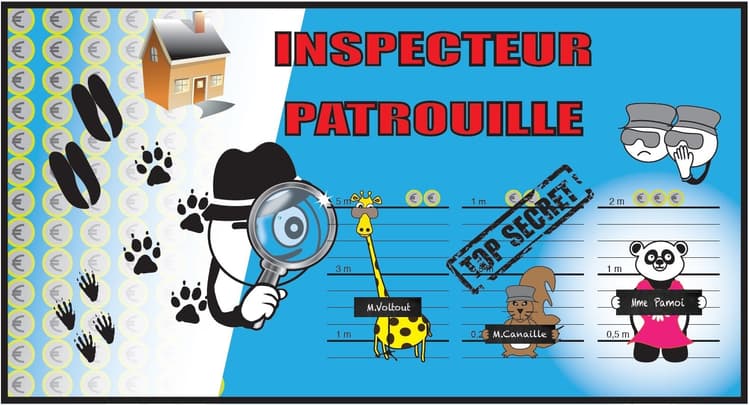 Boîte du jeu : Inspecteur Patrouille