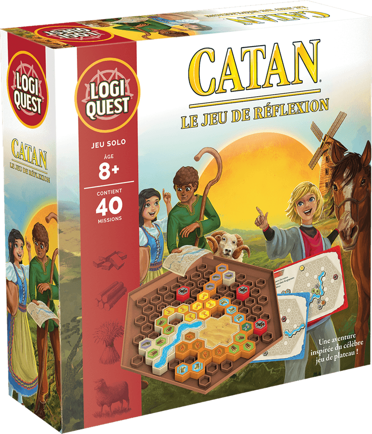 Boîte du jeu : Logiquest - Catan