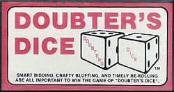 Boîte du jeu : Doubter's Dice
