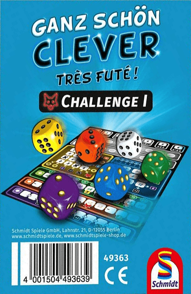 Boîte du jeu : Très Futé - Challenge I