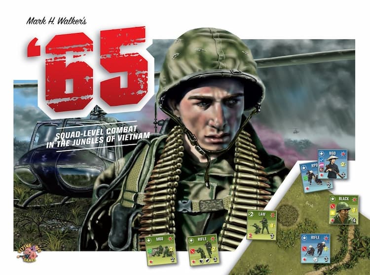 Boîte du jeu : '65: Squad-Level Combat in the Jungles of Vietnam