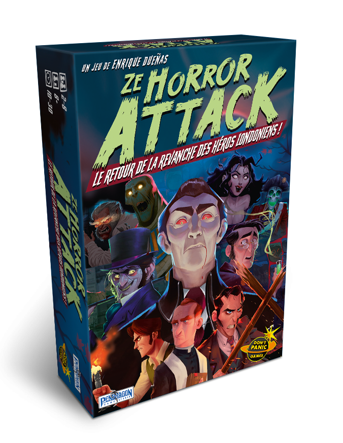 Boîte du jeu : Ze Horror Attack : le retour de la revanche des héros londoniens !