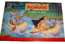 Boîte du jeu : Pocahontas la course en canoé