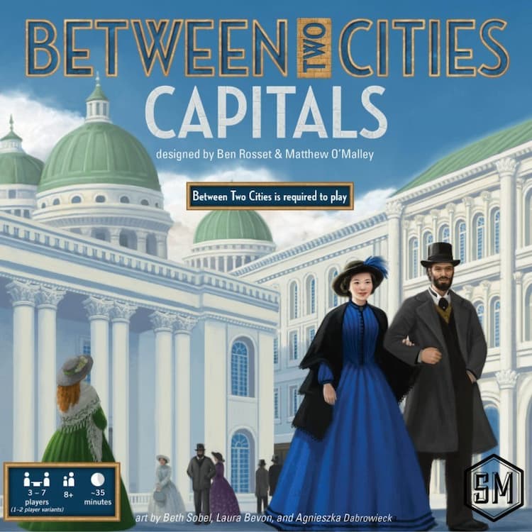 Boîte du jeu : Between Two Cities: Capitals