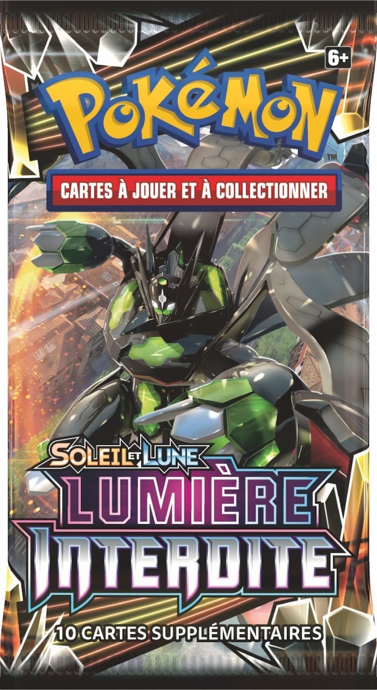 Boîte du jeu : Booster Pokémon - Soleil & Lune  : Lumière Interdite