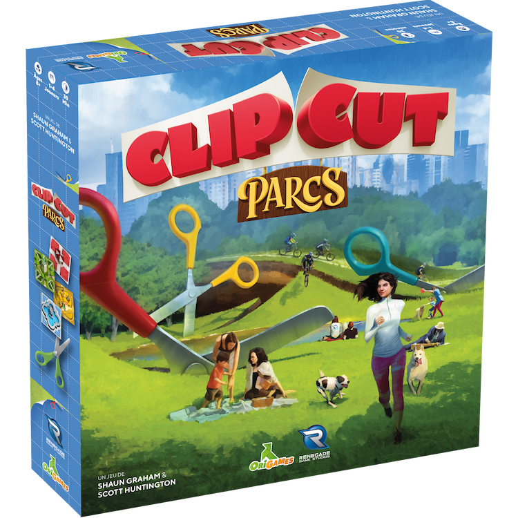 Boîte du jeu : Clip Cut Parcs