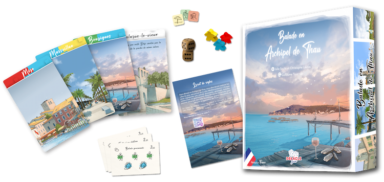 Boîte du jeu : Balade en archipel de Thau