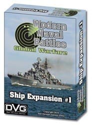 Boîte du jeu : Modern Naval Battles: Global Warfare Ship Expansion #1