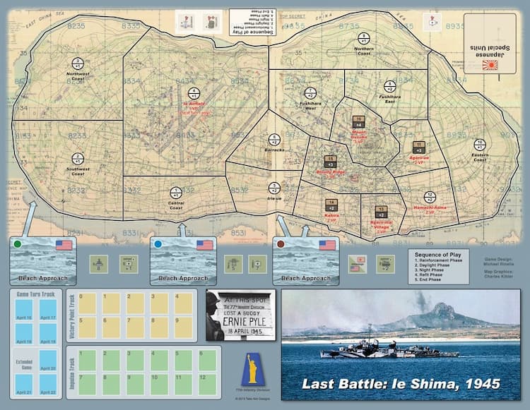 Boîte du jeu : LAST BATTLE: IE SHIMA, 1945
