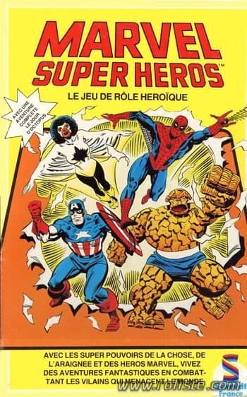Boîte du jeu : Marvel Super Héros
