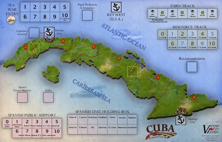 Boîte du jeu : CUBA: The Splendid Little War