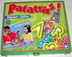 Boîte du jeu : Patatras! - Alphabet + Chiffres